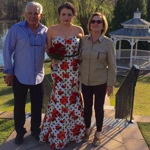 Polka Dot Prom Dress